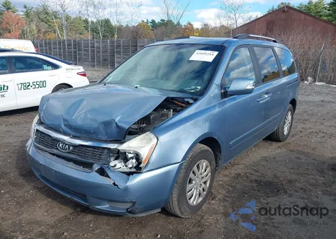 2011 Kia Sedona Lx from USA, damaged, VIN KNDMG4C75B6372382
